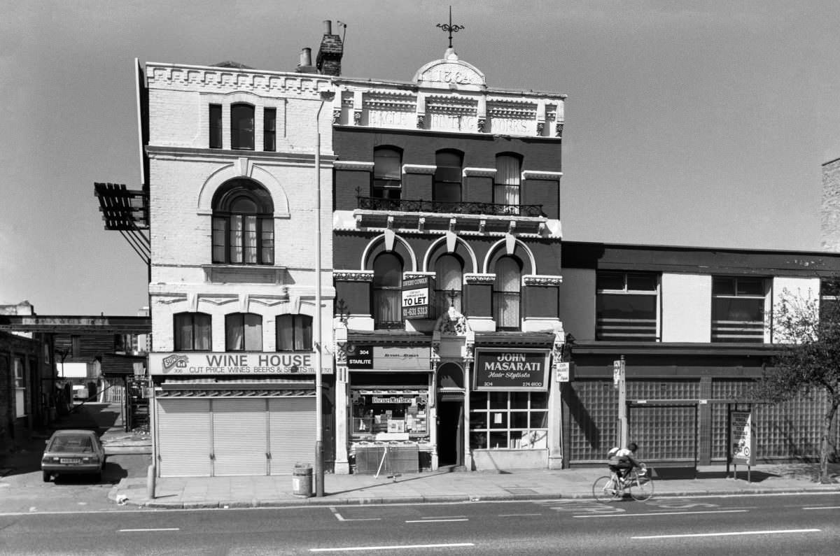 Eagle Printing Works, Brixton Rd, 1989