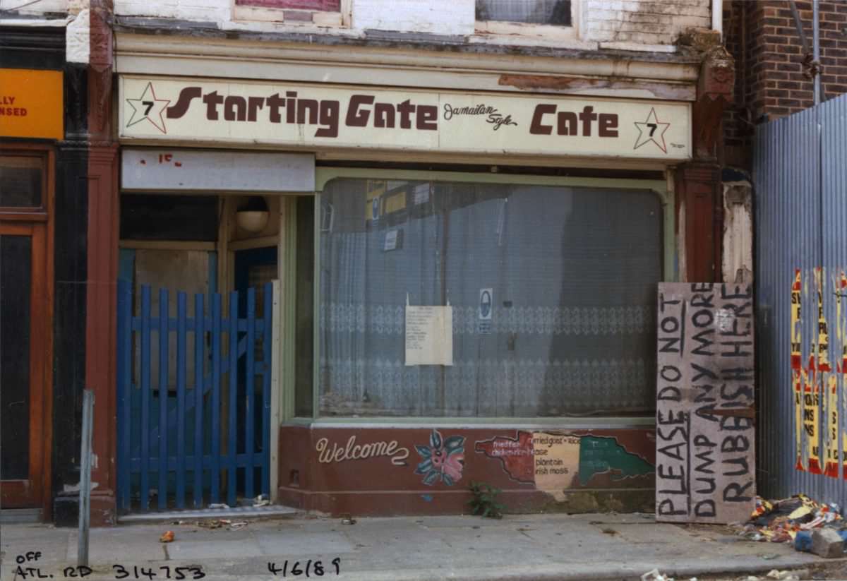 Starting Gate, Cafe, Vining Street, 1989