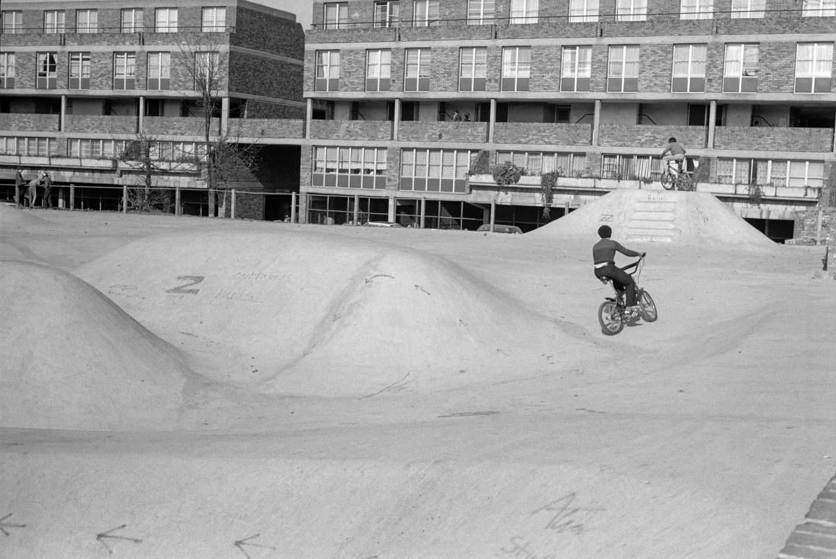 Playground, Stockwell Park, 1980
