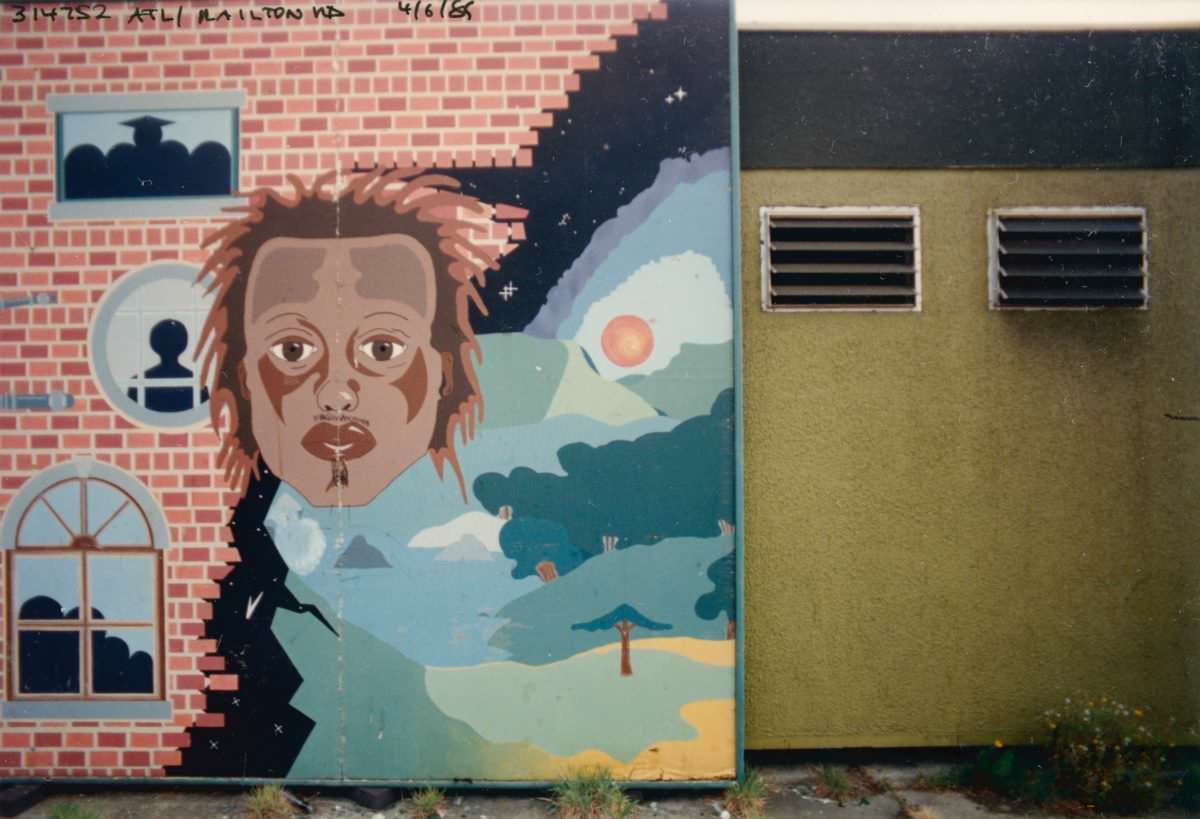 Mural, Railton Road, 1989