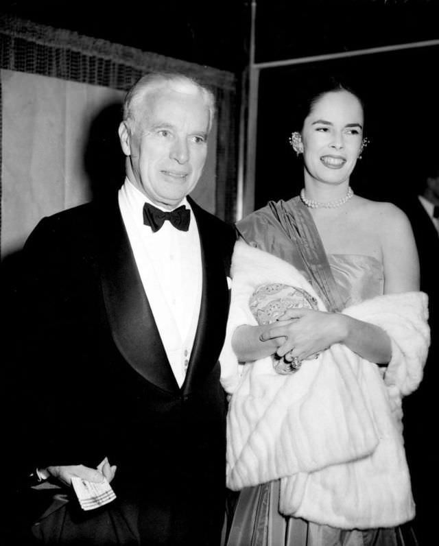 Beautiful Photos of Charlie Chaplin with his Last Wife Oona O’Neill