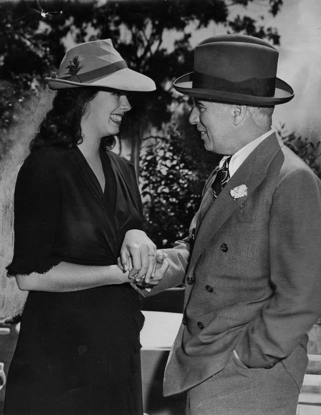 Beautiful Photos of Charlie Chaplin with his Last Wife Oona O’Neill