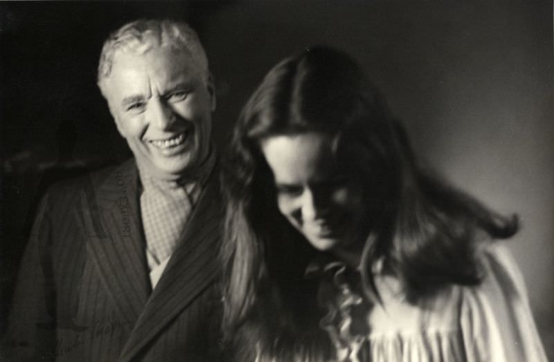 Beautiful Photos of Charlie Chaplin with his Last Wife Oona O’Neill