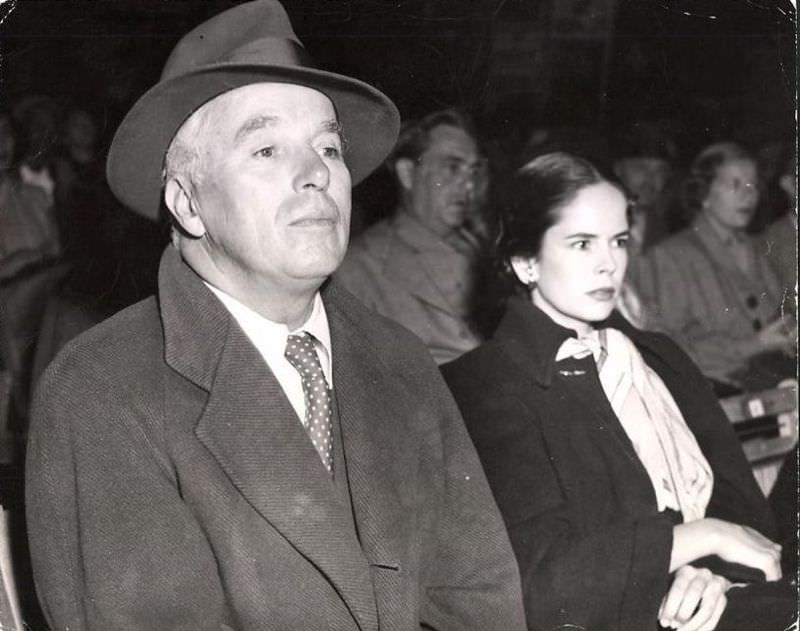 Beautiful Photos of Charlie Chaplin with his Last Wife Oona O’Neill