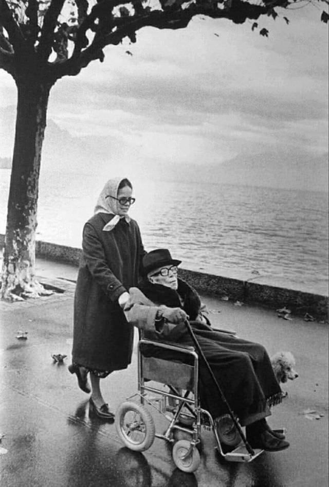 Beautiful Photos of Charlie Chaplin with his Last Wife Oona O’Neill