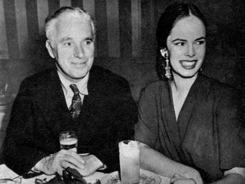 Beautiful Photos of Charlie Chaplin with his Last Wife Oona O’Neill