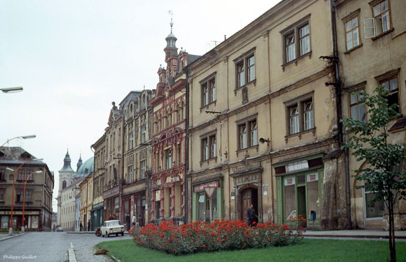 The central square, Kroměříž