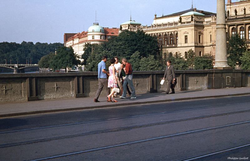 On the Čech Bridge, Prague