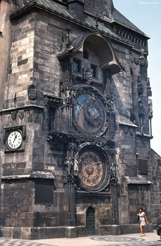 The Old Town Hall clock, Prague