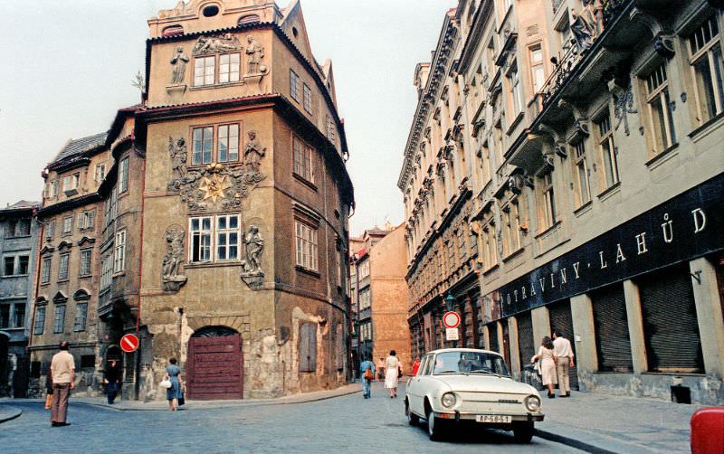 Prague street scenes