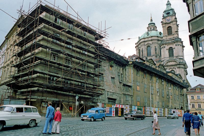 Buildings under construction, Prague