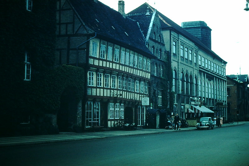 Old Merchants House Aalborg, Denmark, 1954