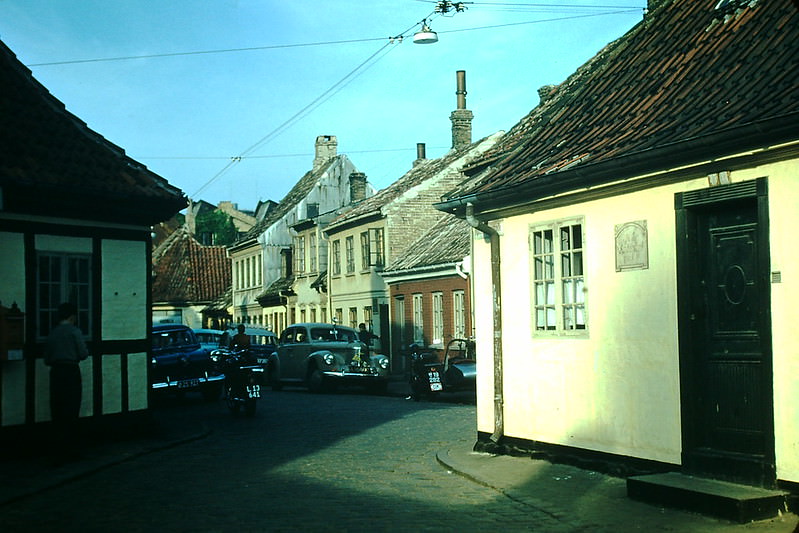 Old Merchants House Aalborg, Denmark, 1954