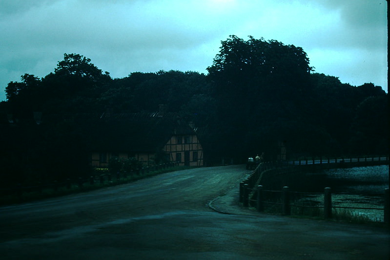 Chateau Gisselfeld Near Harbs, Denmark, 1954