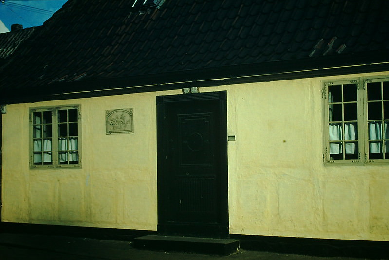 Hans Christian Andersons House, Odense, Denmark, 1954.