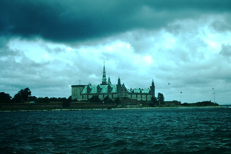 Kronborg Castle, Denmark, 1954