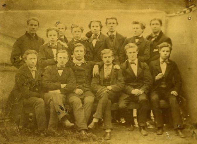 Cathedral School, 7th grade, 1861
