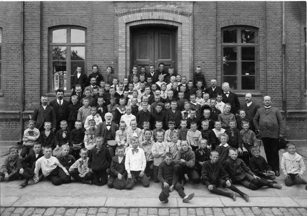 Borgerskolen, student photo, start 1900s