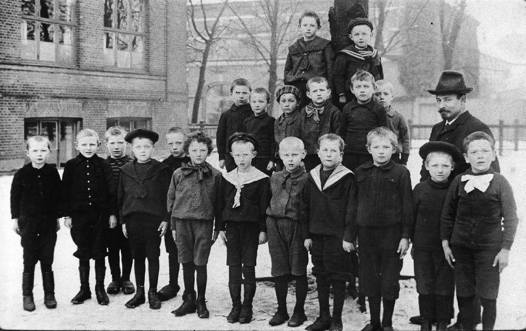 Allehelgensgade School, approx. 1910 - 1911