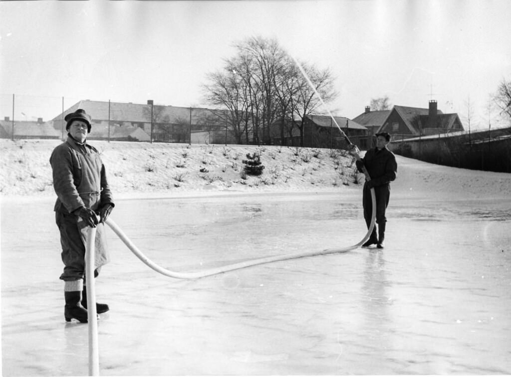 Hedegårdens Skole, sports facilities, u.å