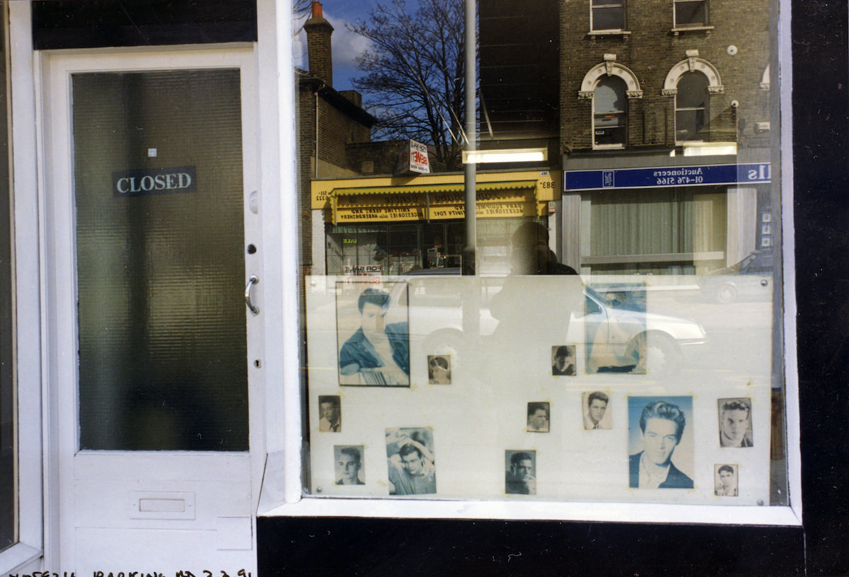 Hairdresser, Barking Road, Plaistow, Newham, 1991