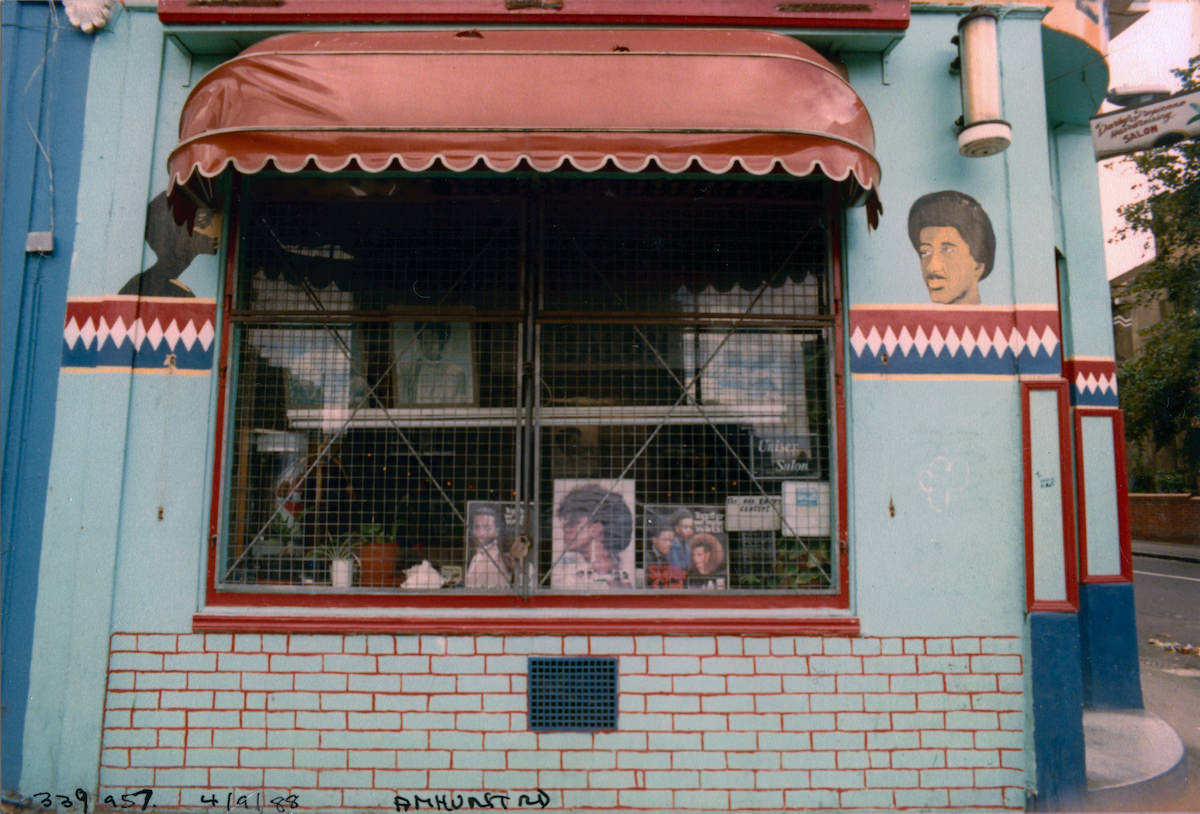 Darby’s Tropicana, Hairdressers, Amherst Road, Farleigh Road, Hackney, 1988