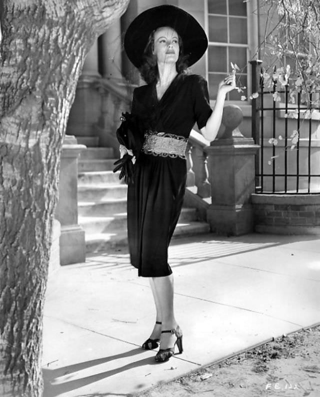 Faye Emerson in New York City, 1950s.
