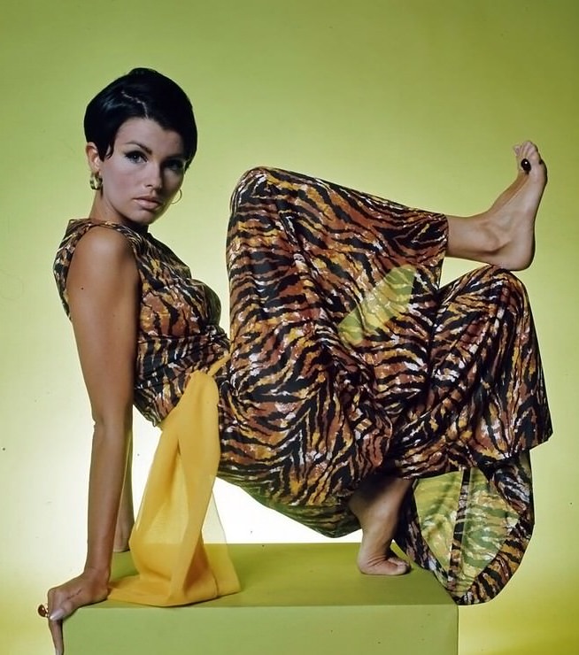Marijke Klein wearing Mary Quant, 1966