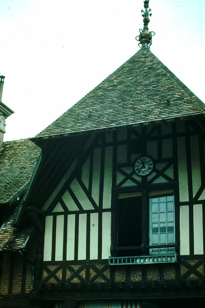 Norman Architecture in Deauville, France, 1954