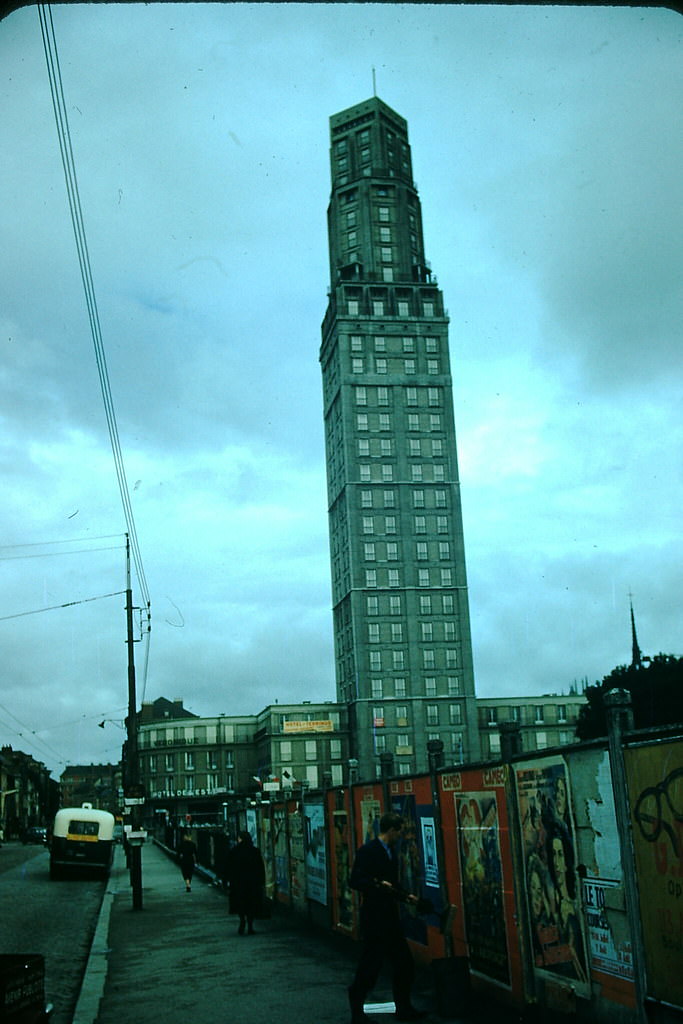 Hotel Terminus, Amiens, France, 1954