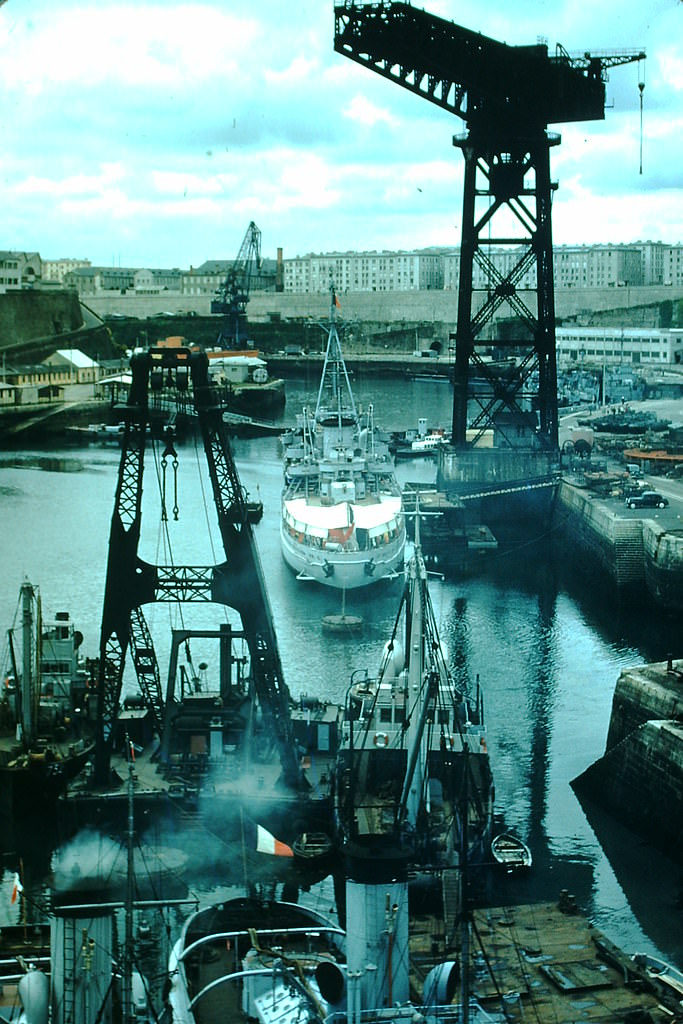 Brest, France, 1954