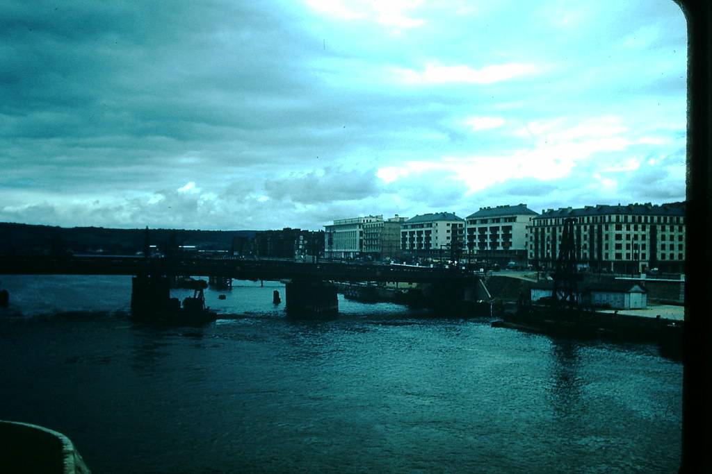 Rouen on Seine, France, 1954