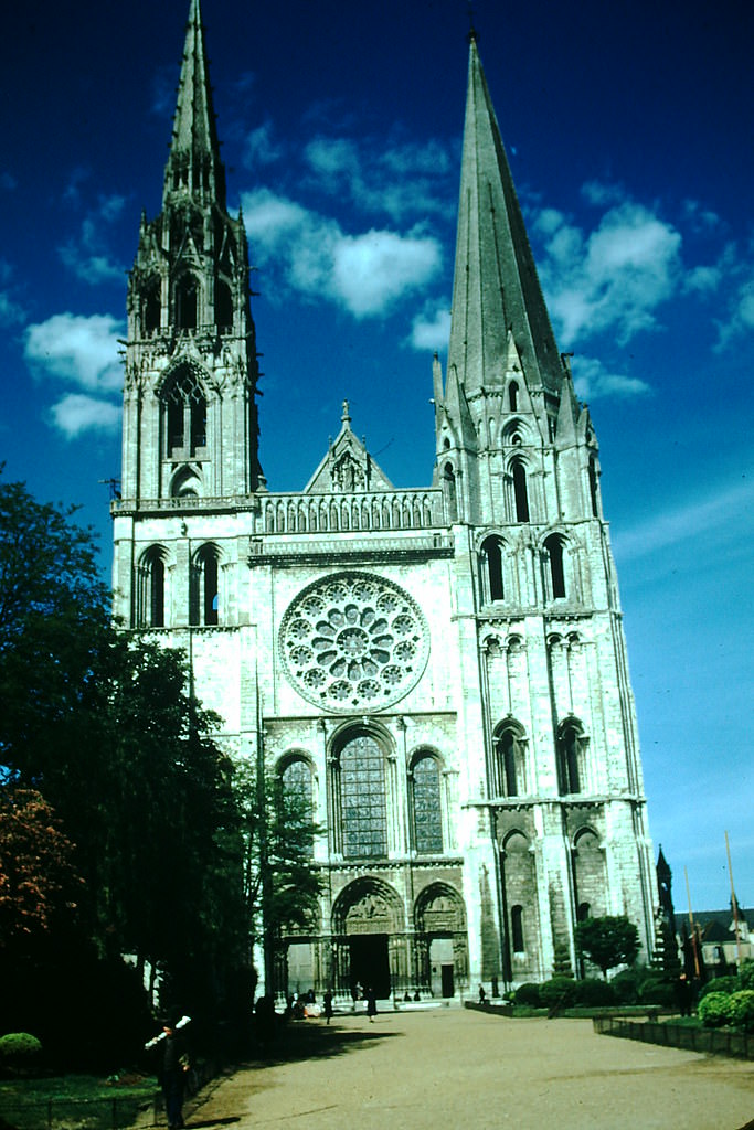 Cathedral of Chartres, France, 1954