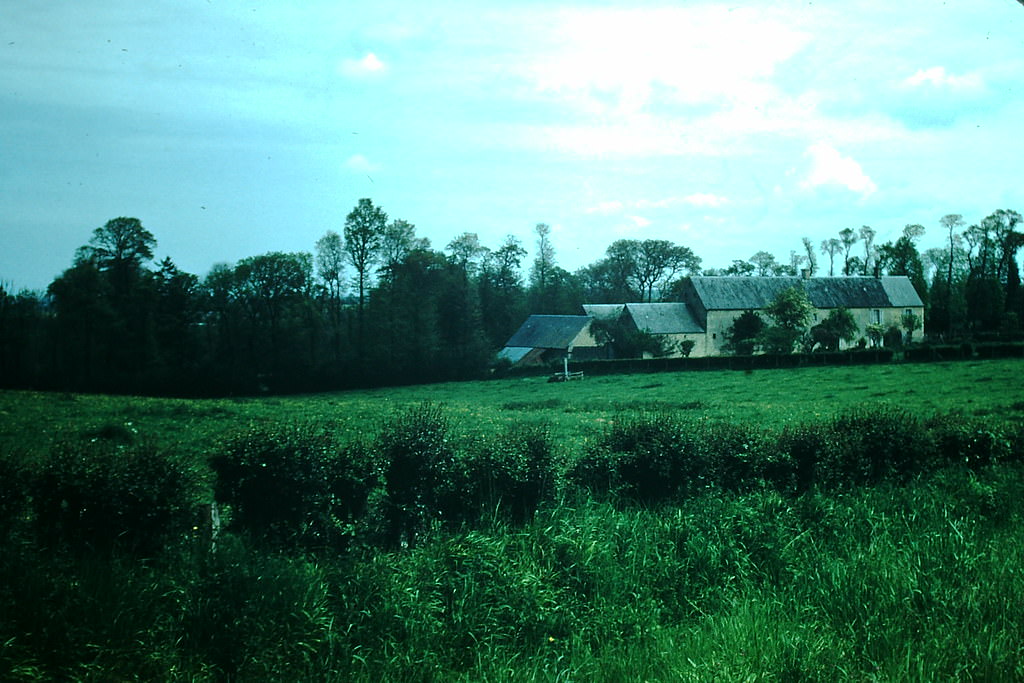 Bayeaux Countryside in Normandy, France, 1954