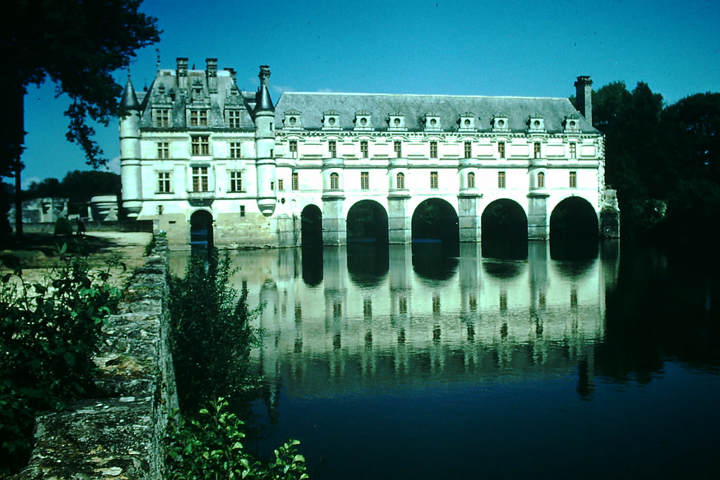 Chateau de Chenonceaux- Loire, France, 1954