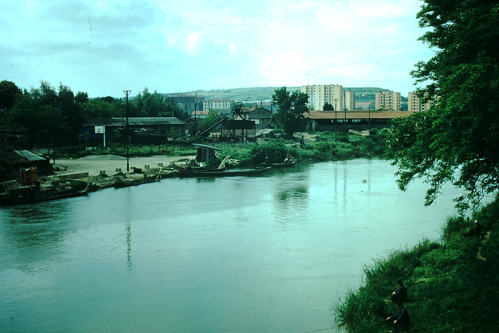 The Garonne at Toulouse, France, 1954