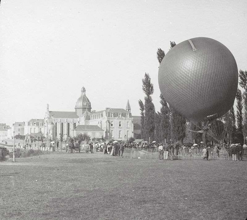 Hot air balloon, Rallye-Ballon de Château-Gontier, 1907