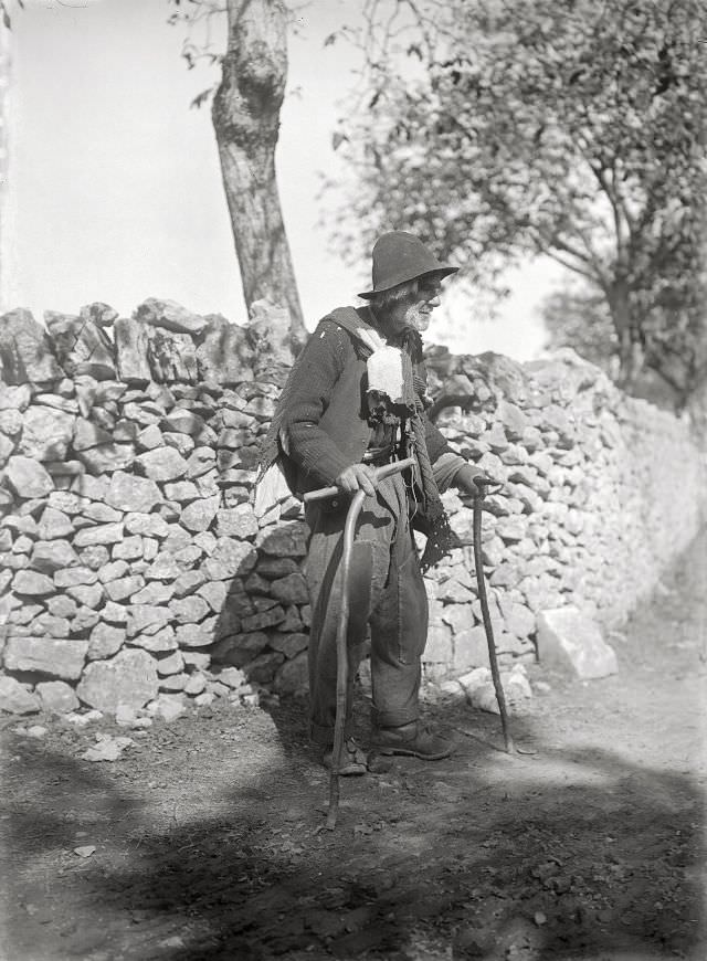 Brittany homeless, circa 1910