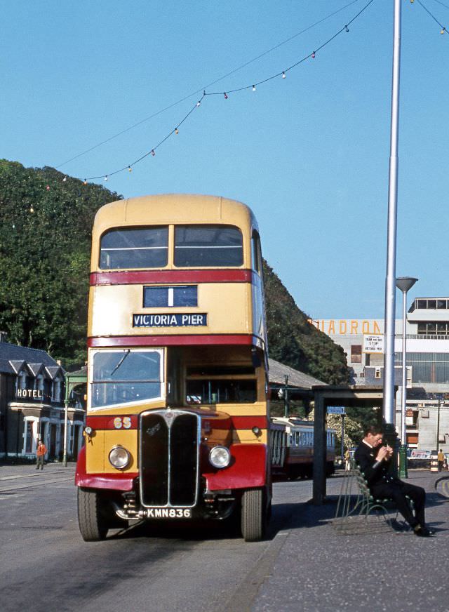 Douglas Regent No.65 at Derby Castle, 1 July 1971