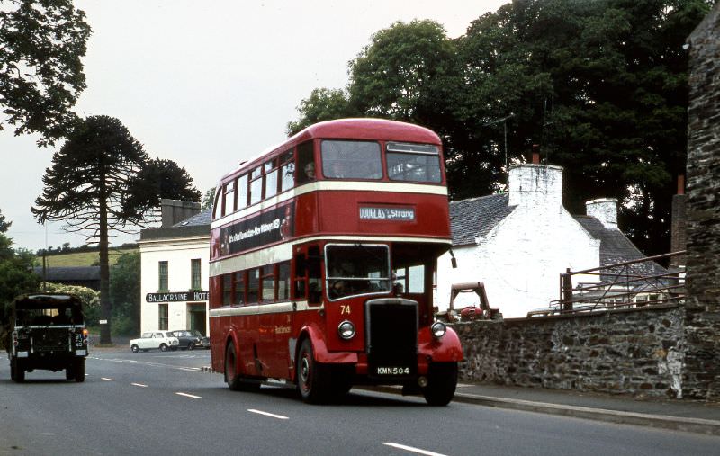 IOM Road Sers. PD2 No.74 near St.Johms, 30 June 1971