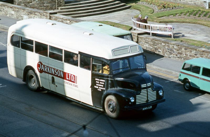 Parkinson Contrs. Ex Douglas Comet KMN519 in Douglas, 2 July 1971