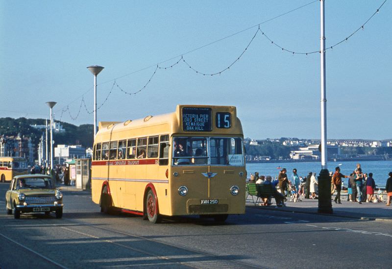 Reliance No.32 on the Prom at Douglas, 1 July 1971