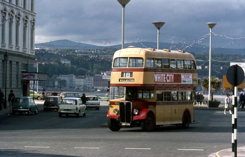 Douglas Corpn. Regent No.62 at Sea Terminal, 27 June 1972