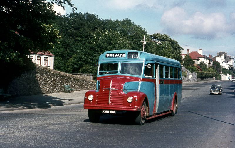 Ex Douglas Leyland Comet KMN518, 27 June 1972