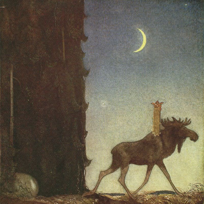 Leap the Elk and Little Princess Cottongrass, 1913