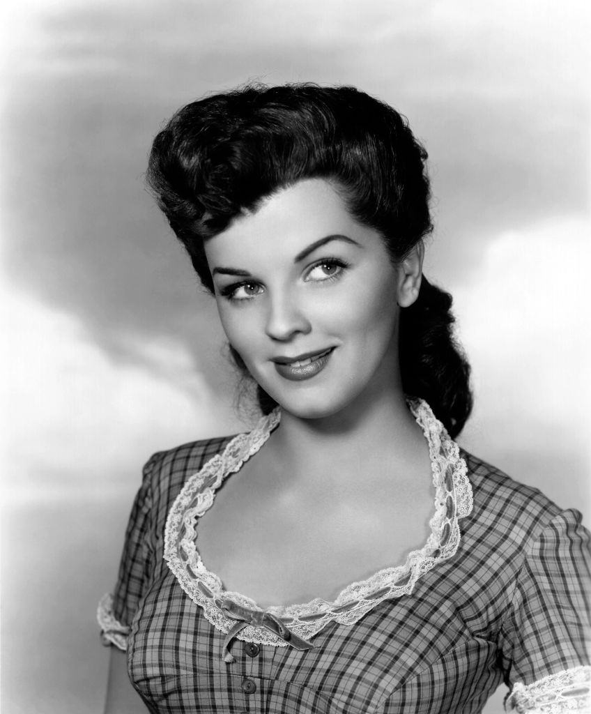 Lisa Gaye in a scene from the movie "Drums Across the River", 1954