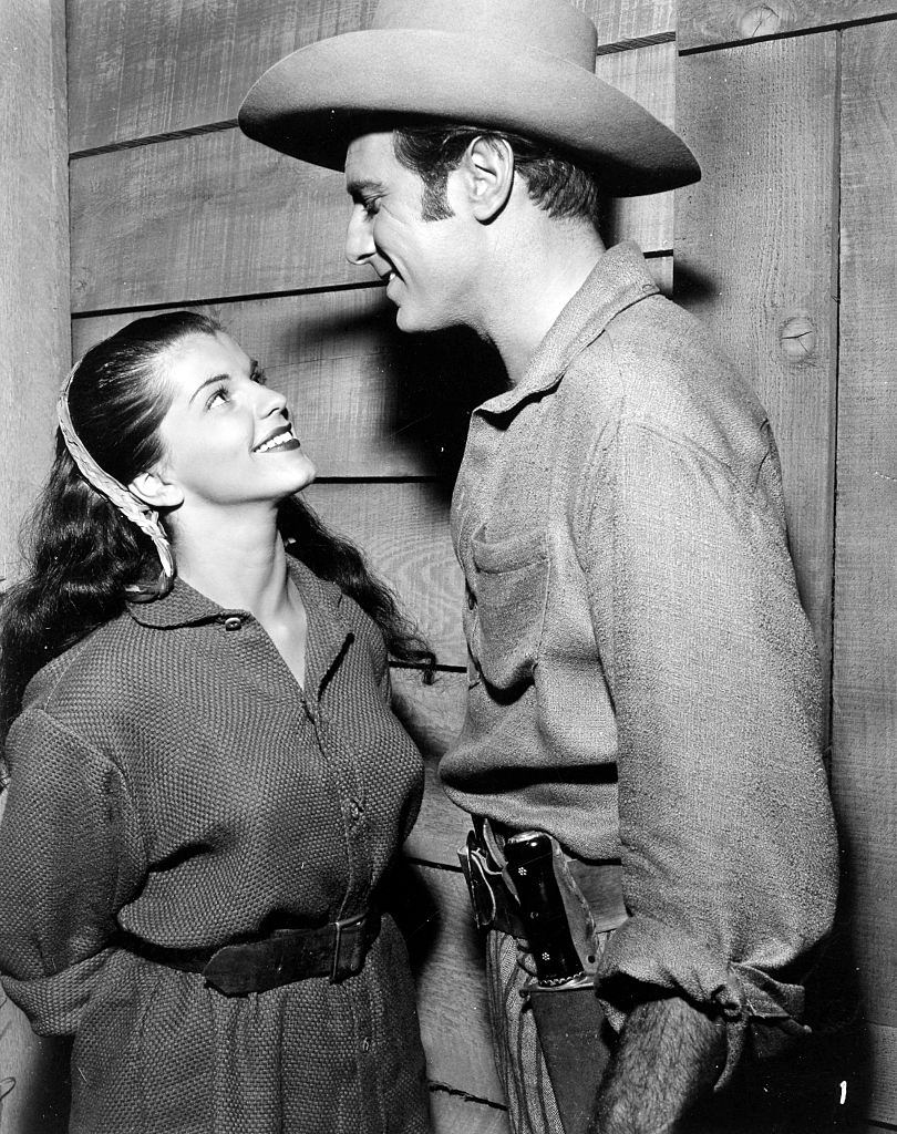 Lisa Gaye with Scott Forbe, 1956.