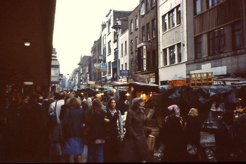 Berwick Street market.