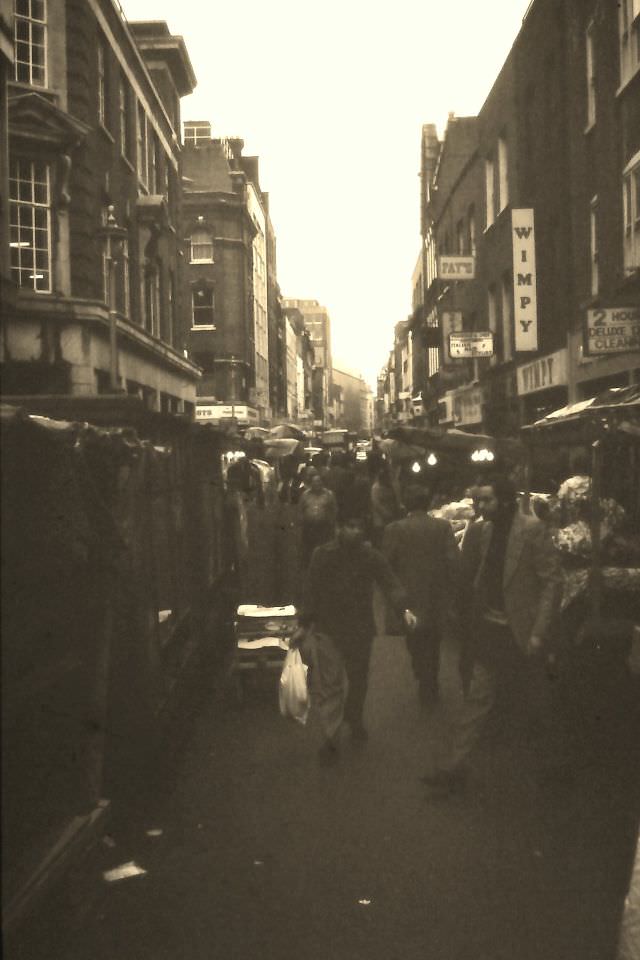 Market-street in Soho.