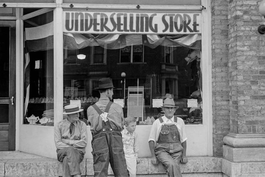 Rare Historical Photos of London, Ohio During the Great Depression, 1938